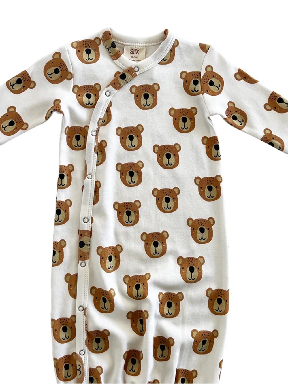 SIIX Baby Bear 0-3 Mnths Gown